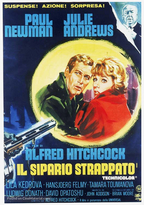 Torn Curtain - Italian Movie Poster