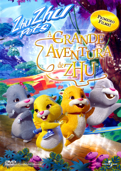 Quest for Zhu - Brazilian DVD movie cover