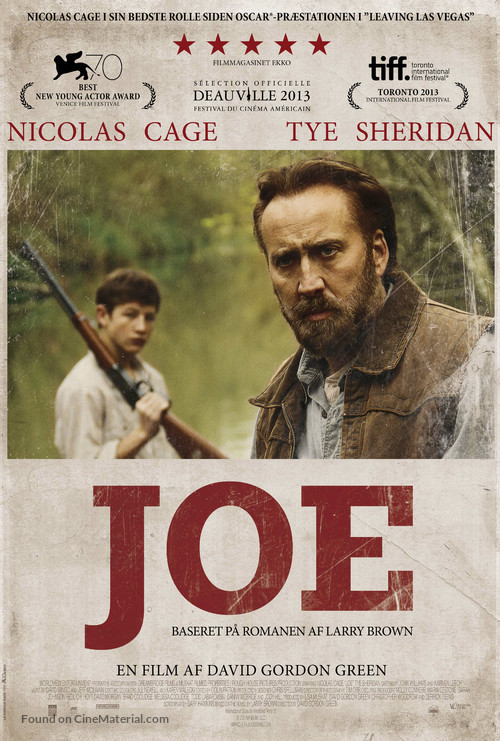 Joe - Danish Movie Poster