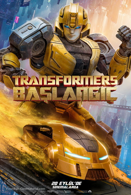 Transformers One - Turkish Movie Poster