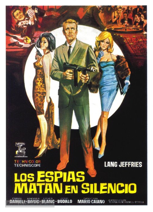 Le spie uccidono in silenzio - Spanish Movie Poster