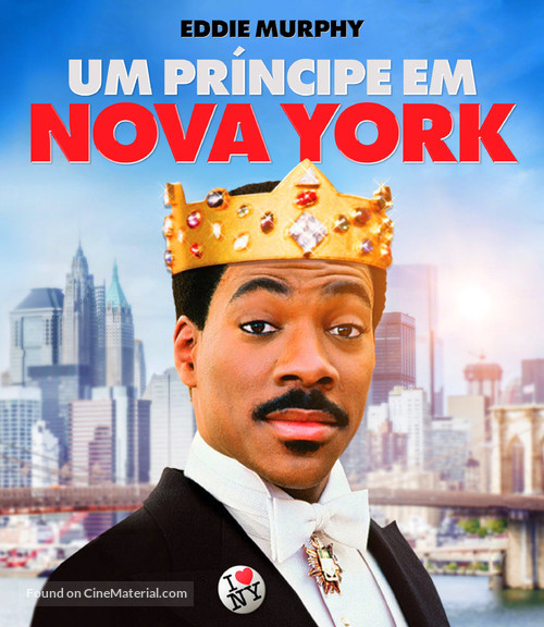 Coming To America - Brazilian Movie Cover