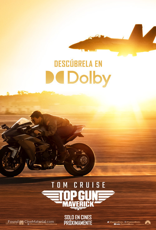 Top Gun: Maverick - Mexican Movie Poster