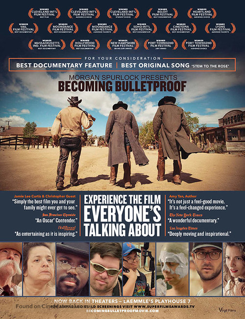 Becoming Bulletproof - For your consideration movie poster