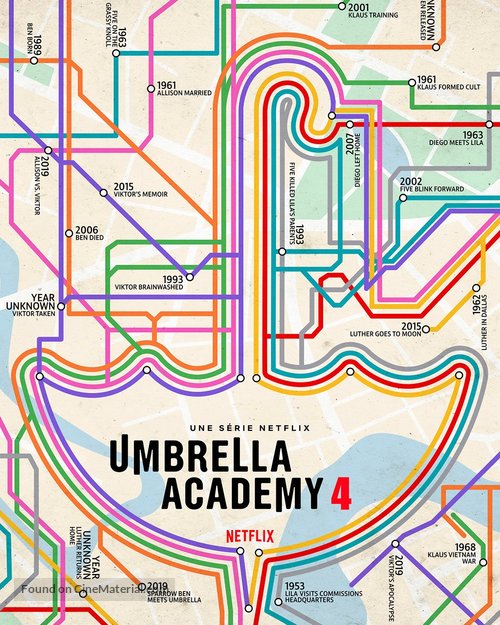 &quot;The Umbrella Academy&quot; - French Movie Poster