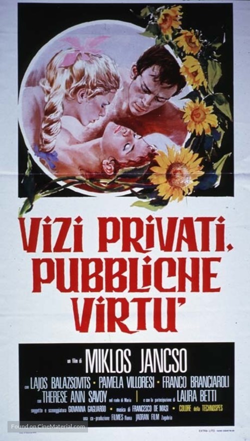 Vizi privati, pubbliche virt&ugrave; - Italian Movie Poster