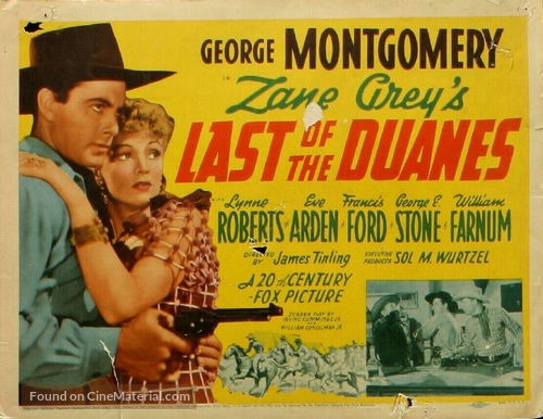 Last of the Duanes - Movie Poster