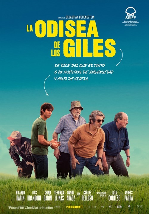 La odisea de los giles - Spanish Movie Poster