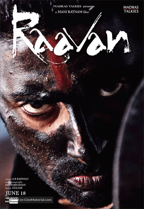 Raavanan - Indian Movie Poster