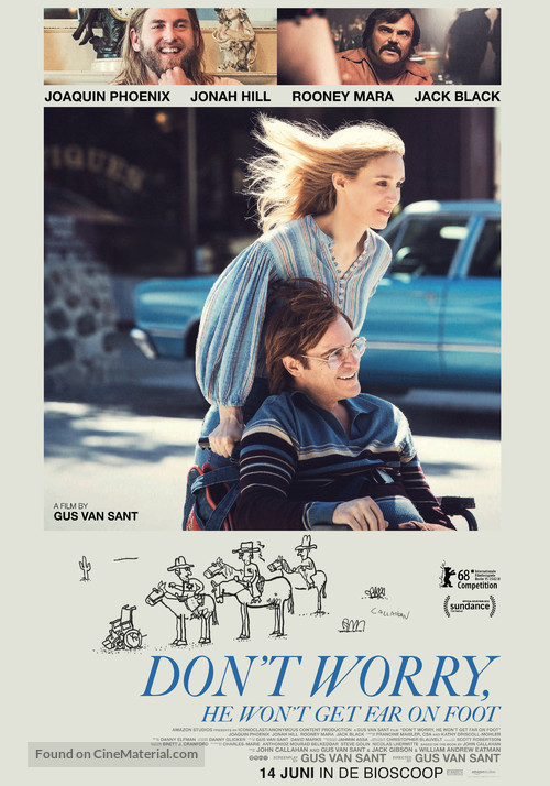 Don&#039;t Worry, He Won&#039;t Get Far on Foot - Dutch Movie Poster