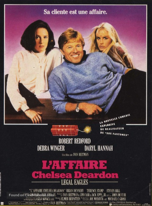 Legal Eagles - French Movie Poster