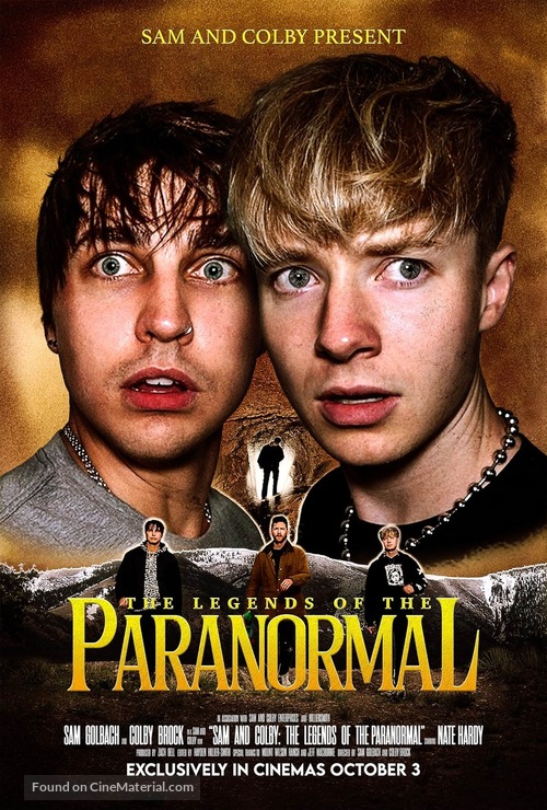 Sam and Colby: The Legends of the Paranormal - Movie Poster