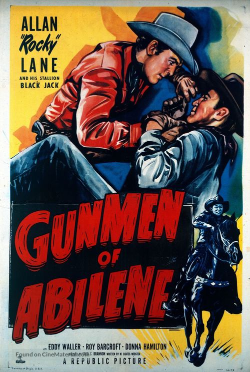 Gunmen of Abilene - Movie Poster