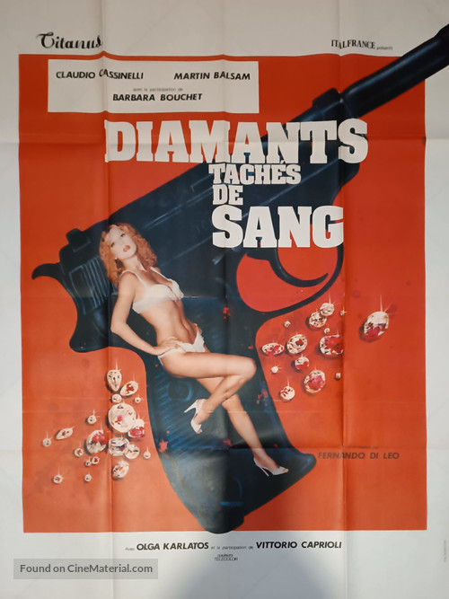 Diamanti sporchi di sangue - French Movie Poster