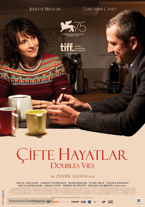 Doubles vies - Turkish Movie Poster