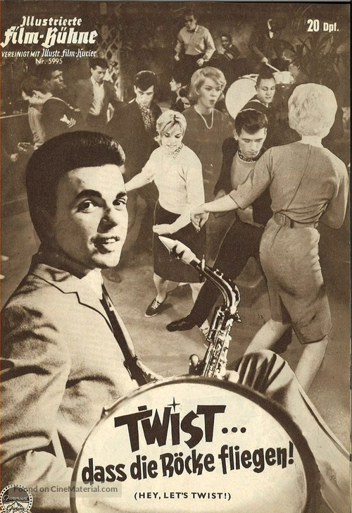 Hey, Let&#039;s Twist - German poster