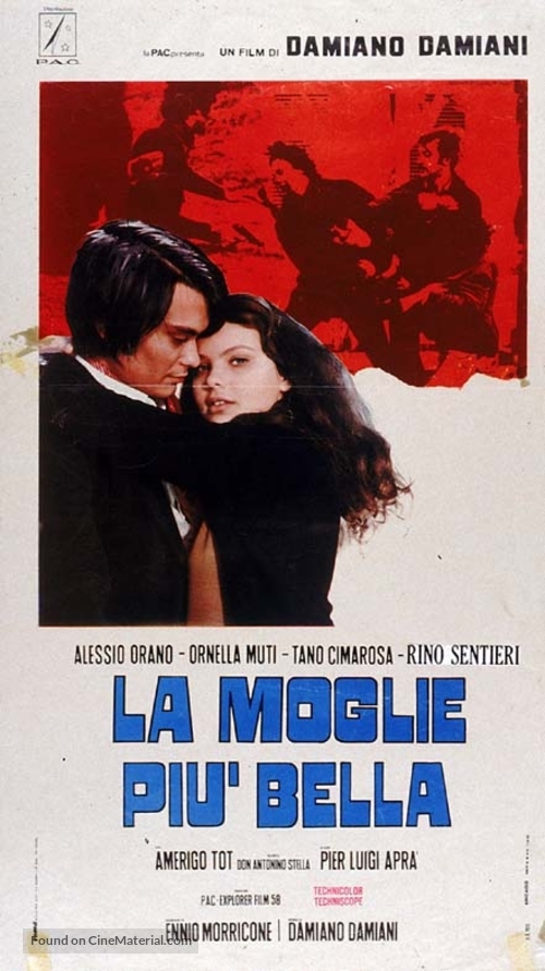 La moglie pi&ugrave; bella - Italian Movie Poster