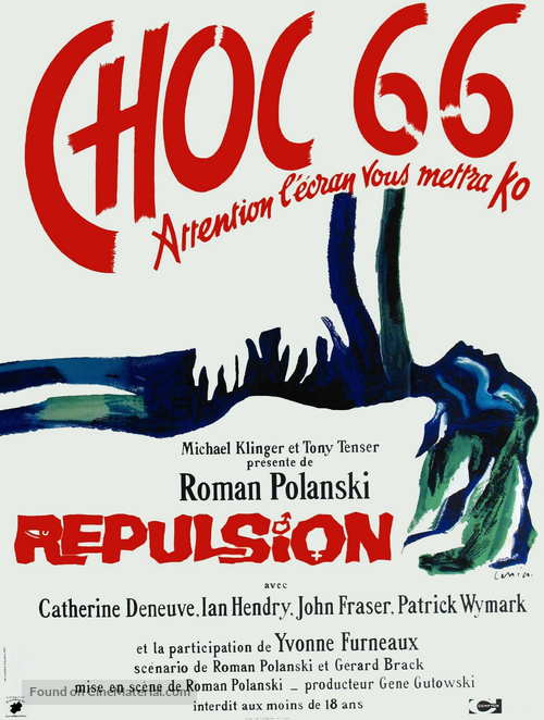 Repulsion - French Movie Poster