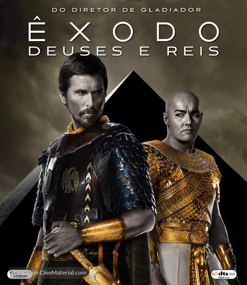 Exodus: Gods and Kings - Brazilian Movie Cover