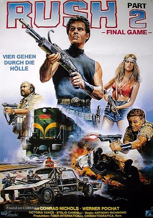 Rage - German Movie Poster