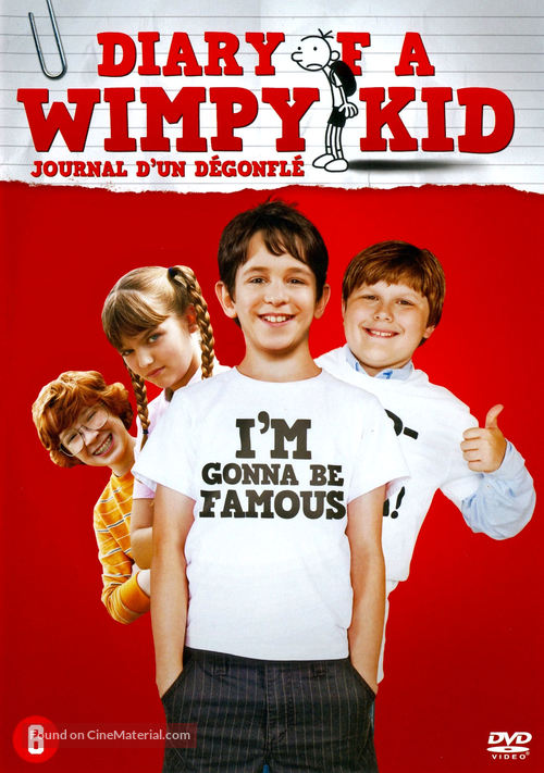 Diary of a Wimpy Kid - Dutch DVD movie cover