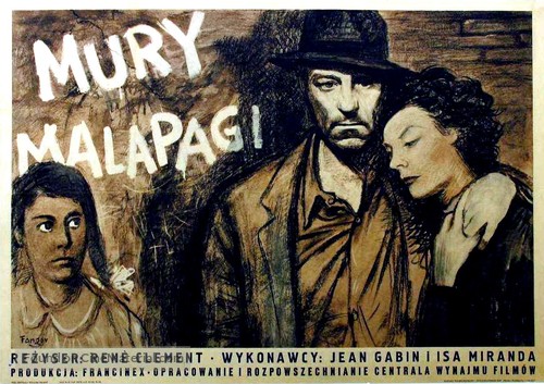 Mura di Malapaga, Le - Polish Movie Poster