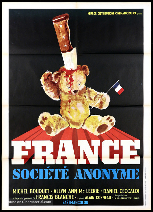 France soci&eacute;t&eacute; anonyme - Italian Movie Poster