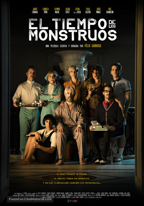 El tiempo de los monstruos - Spanish Movie Poster