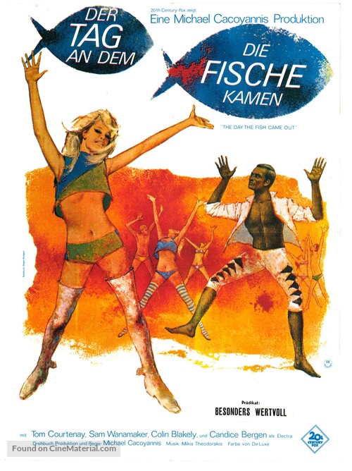 The Day the Fish Came Out - German Movie Poster