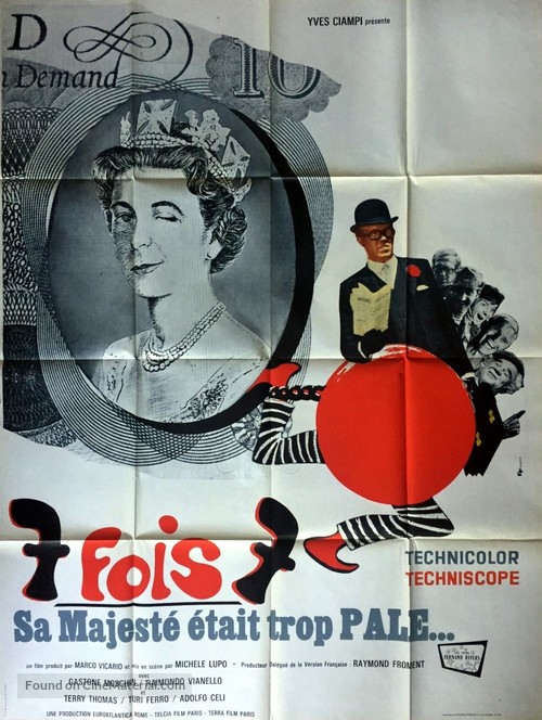 Sette volte sette - French Movie Poster