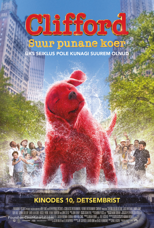 Clifford the Big Red Dog - Estonian Movie Poster