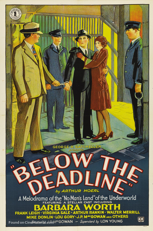 Below the Deadline - Movie Poster