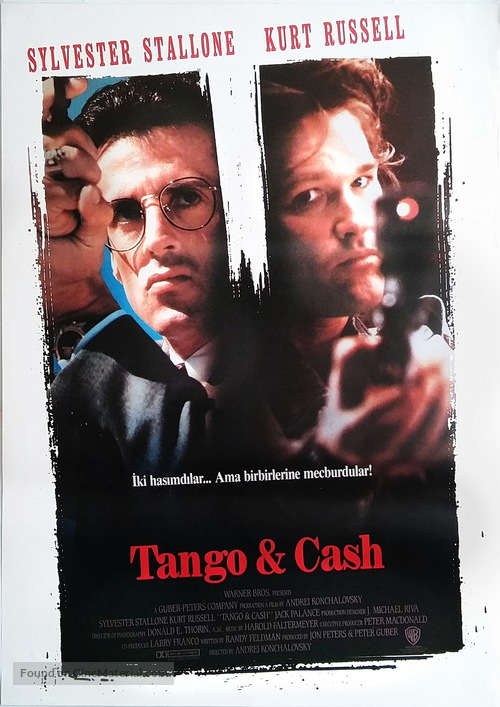 Tango And Cash - Turkish Movie Poster