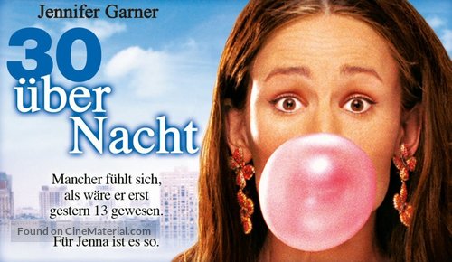 13 Going On 30 - German Movie Poster