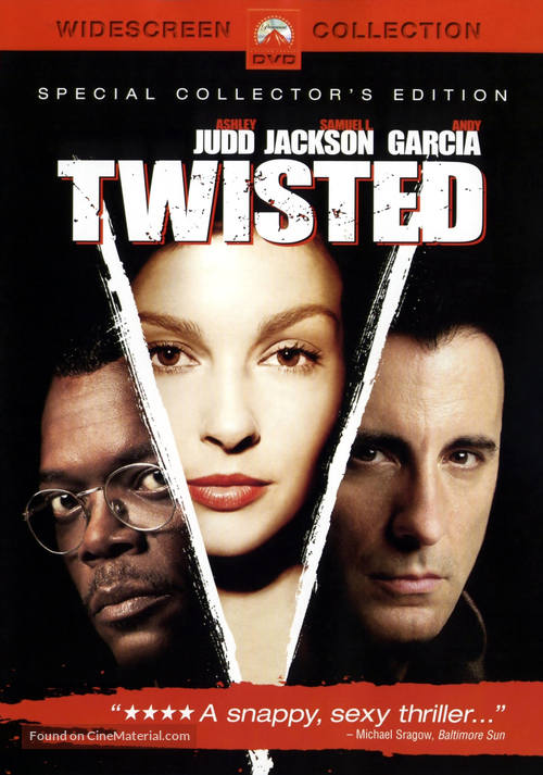 Twisted - DVD movie cover