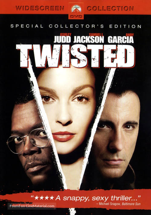 Twisted - DVD movie cover