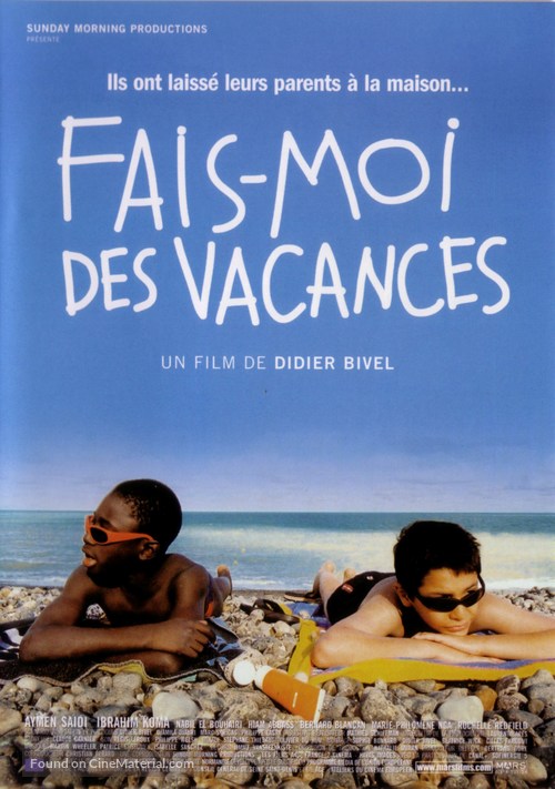 Fais-moi des vacances - French Movie Poster