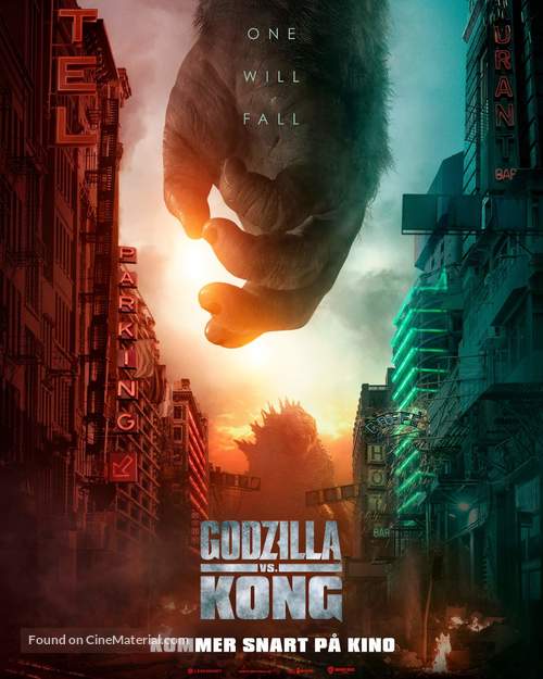 Godzilla vs. Kong - Norwegian Movie Poster