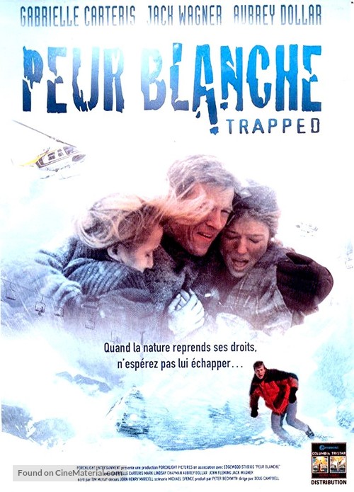 Trapped: Buried Alive - French DVD movie cover