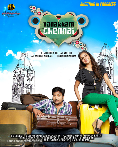 Vanakkam Chennai - Indian Movie Poster