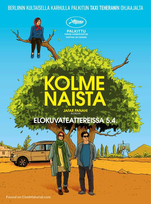 Three Faces - Finnish Movie Poster