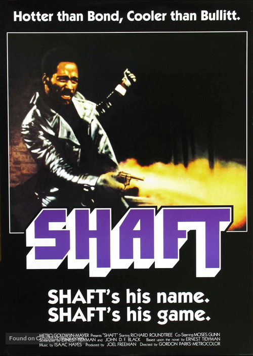 Shaft - British Movie Poster