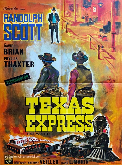 Fort Worth - French Movie Poster