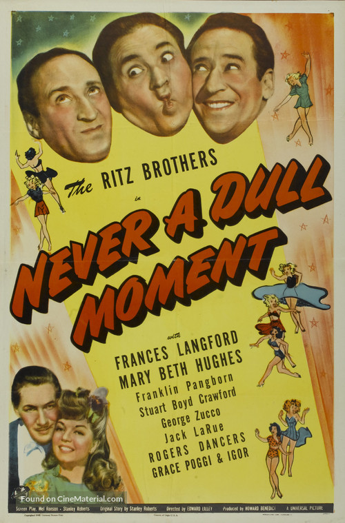 Never a Dull Moment - Movie Poster