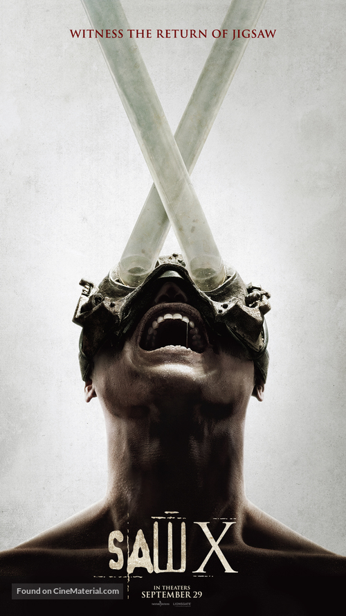 Saw X - Movie Poster