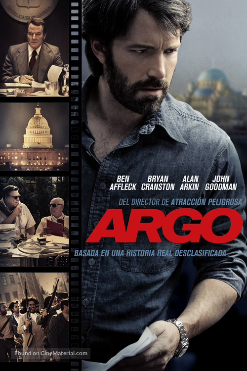 Argo - Mexican DVD movie cover