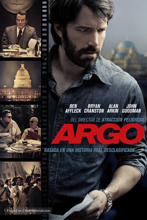 Argo - Mexican DVD movie cover