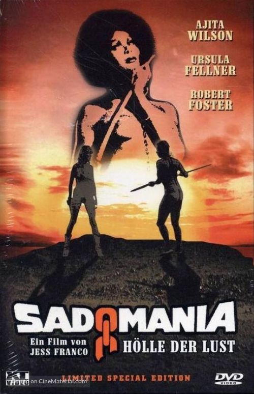 Sadomania - H&ouml;lle der Lust - German DVD movie cover
