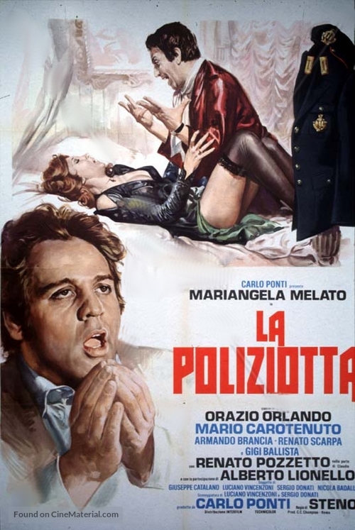La poliziotta - Italian Movie Poster