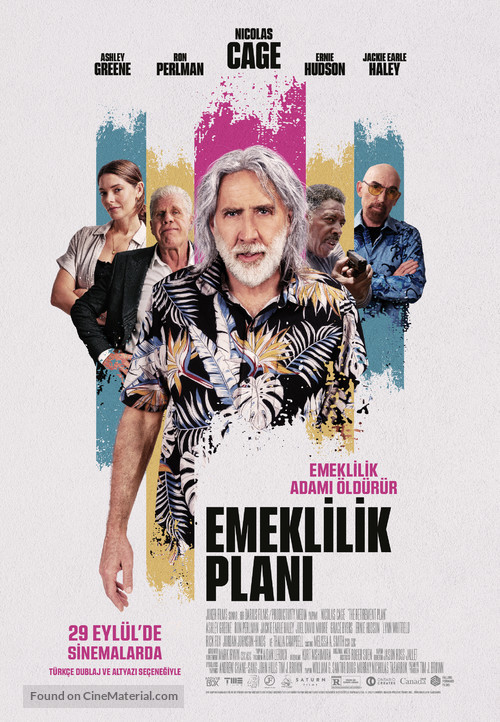 The Retirement Plan - Turkish Movie Poster